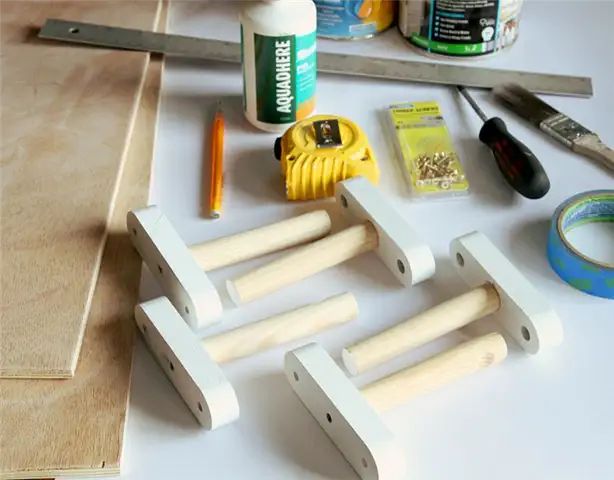 DIY (своими руками) Стойка для верхней одежды - материалы