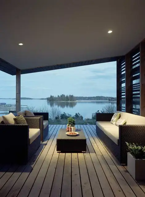 H-House by Widjedal Racki Bergerhoff вид на озеро