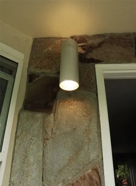 Проект DIY (своими руками) Install Porch Light ночью