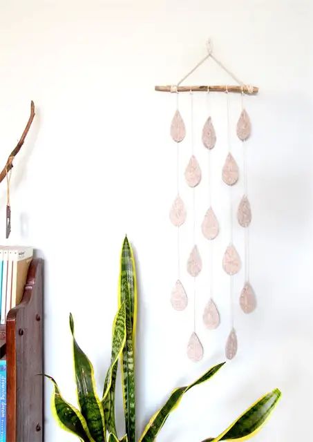 Adorable Raindrop Wall Hanging