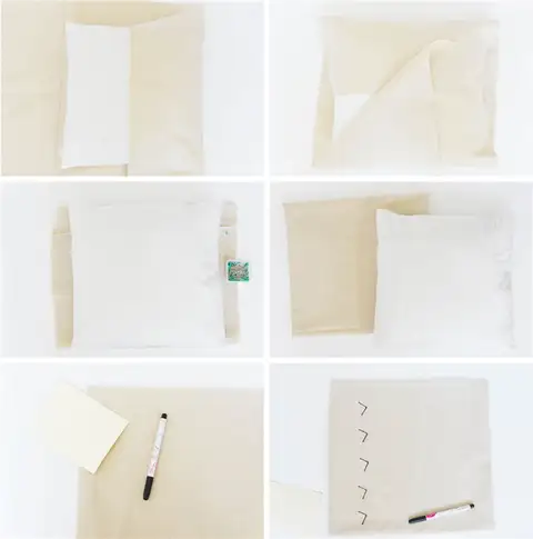 DIY (своими руками) Mud Cloth Inspired Pillow Инструкции