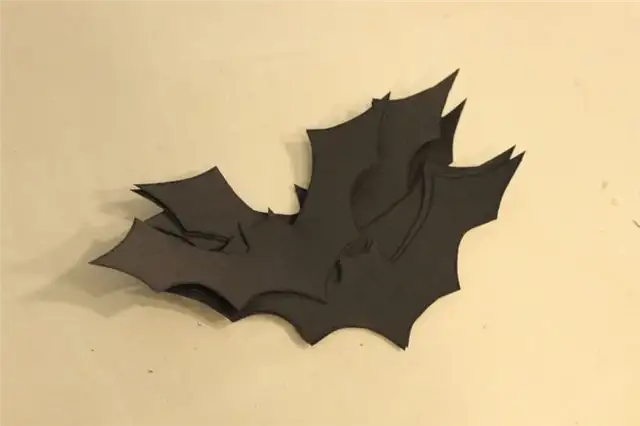 DIY (своими руками) Bat Branch - много летучих мышей
