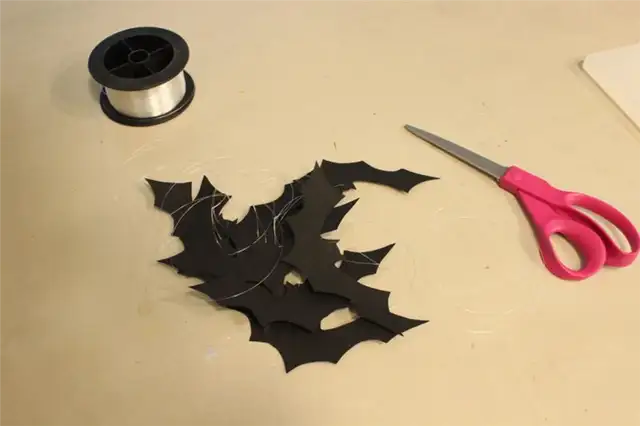 DIY (своими руками) Bat Branch - повторите крепления лески