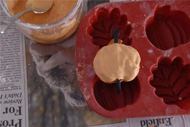 Настенные крючки Fall Inspired Leaf and Pumpkin Wall Hooks - высушенные