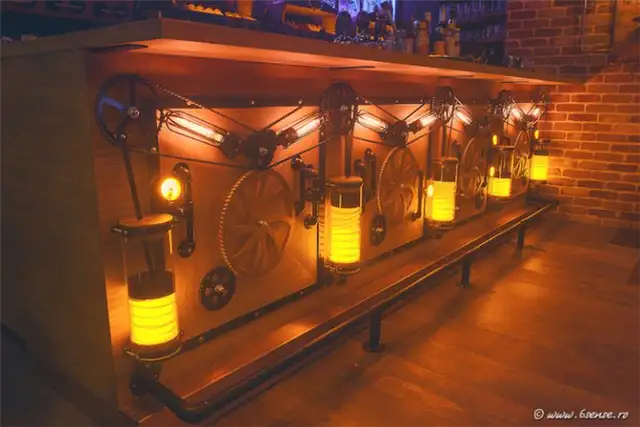 Kaffeine Industrial-Baroque Bistro Cafe Design