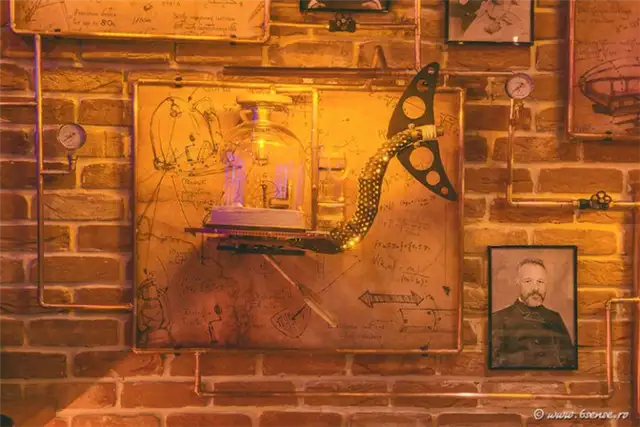 Kaffeine Industrial-Baroque Bistro Cafe Art