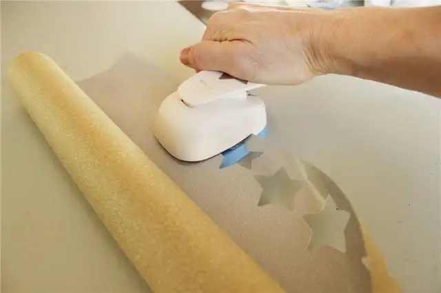 DIY (своими руками) Гирлянда из мерцающих звезд - пустые звезды