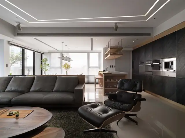 Нефритовая квартира кресло для отдыха eames