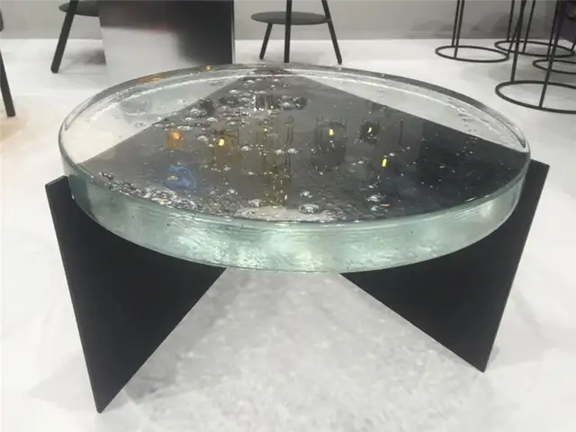 Alwa one big casted glass top