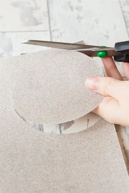 Картонный кактус DIY (своими руками) Наждачная бумага