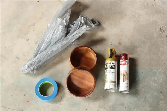 DIY (своими руками) Металлические деревянные чаши - материалы