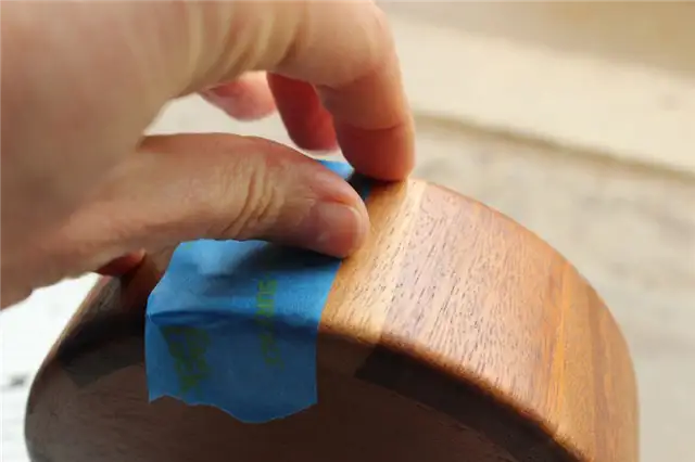 DIY (своими руками) Metal Wood Bowls - проведите пальцем по ленте
