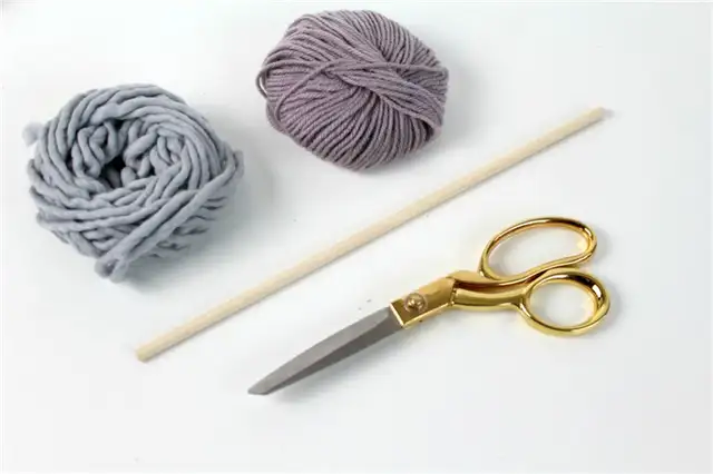 DIY (своими руками) Tassel Wall Hanging - материалы