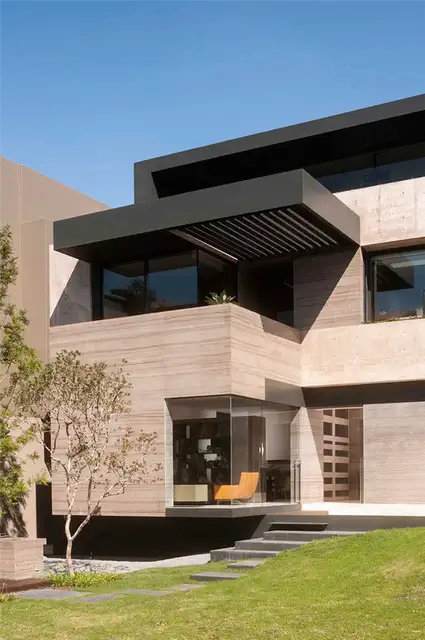 Балконная резиденция Pergola Design ML House by Gantous Arquitectos