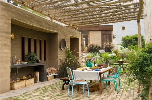 Casa Chontay от Marina Vella Arquitectos Стулья Turqouise