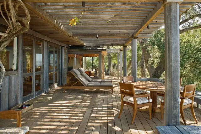 Калифорнийская беседка Big Sur Cabin California Pergola Deck
