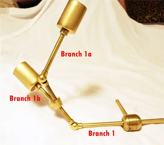 DIY (своими руками) Brass Branch Light создание собственной великолепной асимметричной латунной ветви