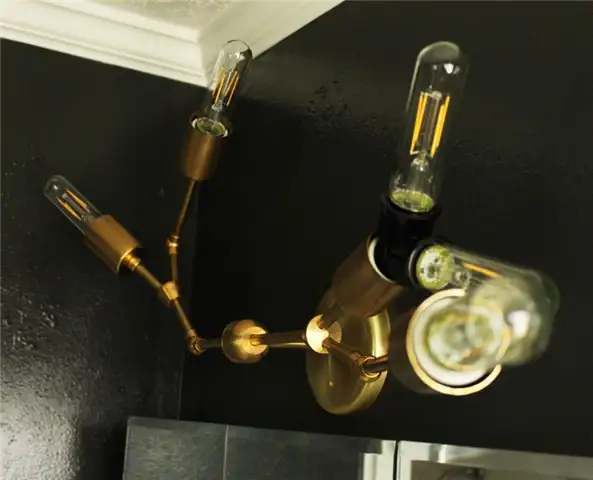 DIY (своими руками) Brass Branch Light создание собственной великолепной асимметричной латунной ветви