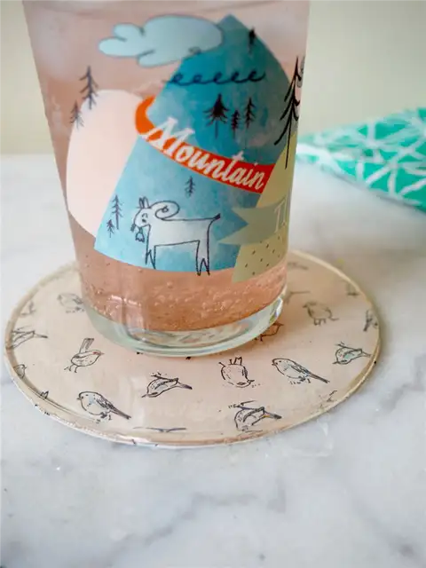 Простой DIY (своими руками) узорчатые подставки с использованием смолы ремесло