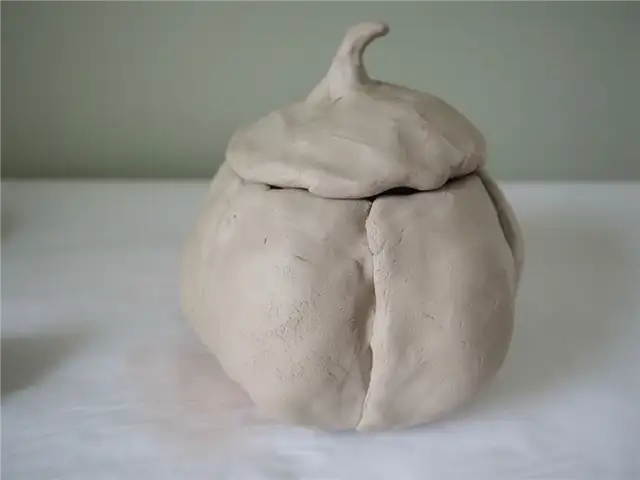 DIY (своими руками) Pumpkin Candy Bowl - добавление плит