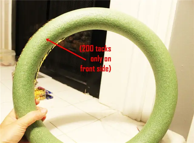 DIY (своими руками) Fall Tack Wreath - Tutorial