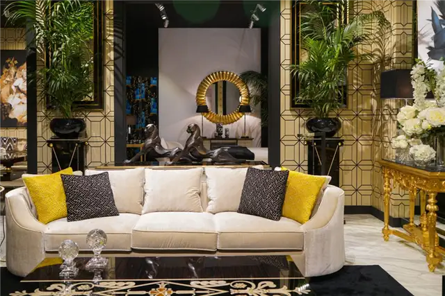 Как оформить интерьер в насыщенном цвете - стиль opulent