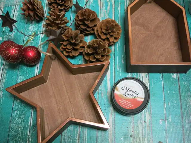 Shadowbox Christmas Ornament Tutorial Supplies