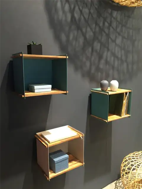 Настенные кубические полки