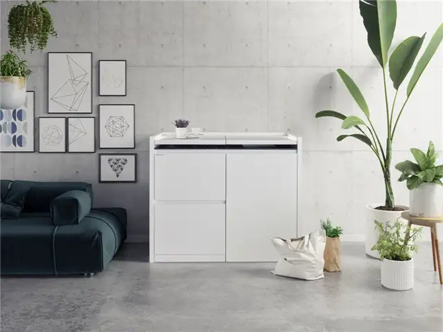 Современная кухня kitchoo k5 для небольших помещений