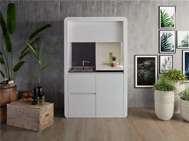 Дизайн кухни Kitchoo k7 для небольших помещений и микроквартир