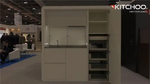kitchoo k7 компактная кухня для больших микро квартир