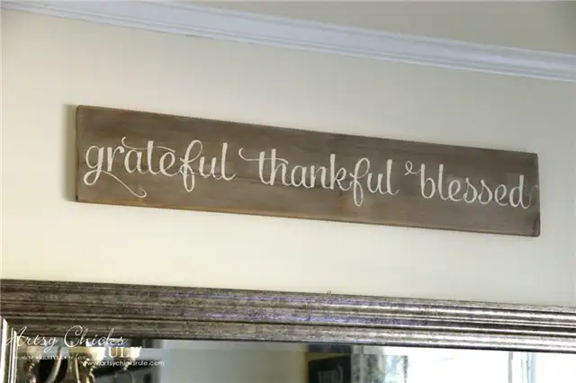 DIY (своими руками) Weathered Sign