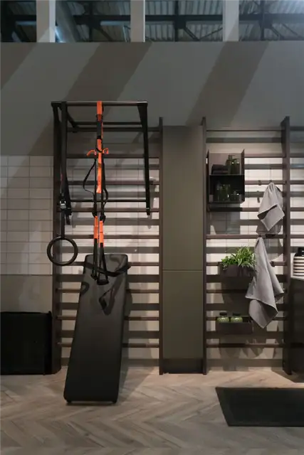 Ванная комната с тренажерным залом от Scavolini