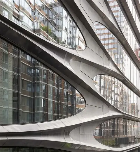 520 West 28th Zaha Hadid Architects Дизайн фасада