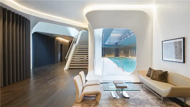 520 West 28th Zaha Hadid Architects Бассейн