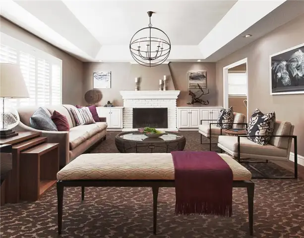 Декор гостиной от Kriste Michelini Interiors