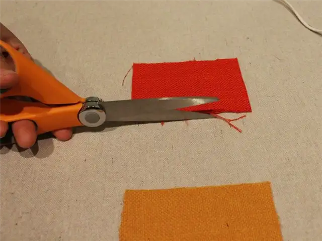 Fabric Scraps Hi Banner DIY (своими руками) - обрежьте излишки
