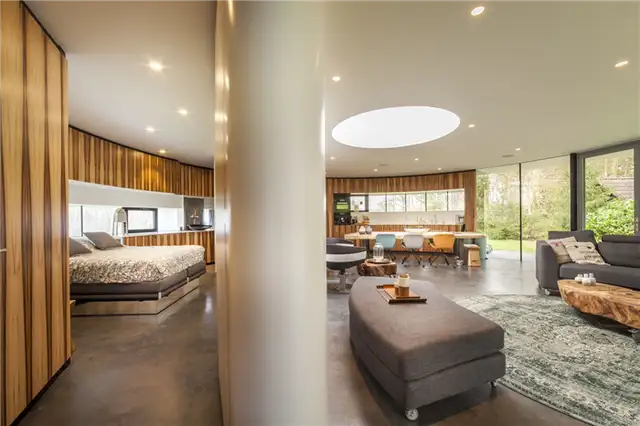 123dv 360 villa спальня с круговым дизайном