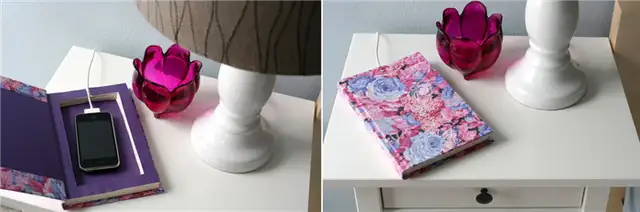 DIY (своими руками) книга зарядная станция