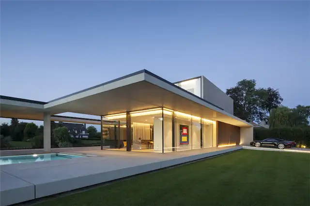 VDB Residence простая бетонная оболочка