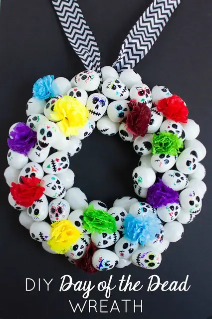 Венок из черепов DIY (своими руками)
