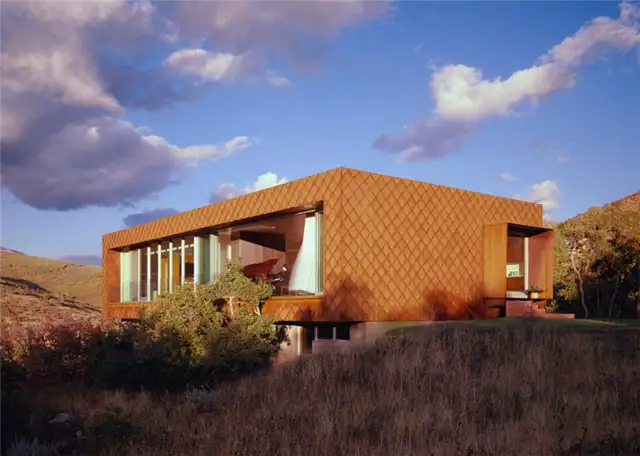 Sparano Mooney Architecture Фасад дома из кортена