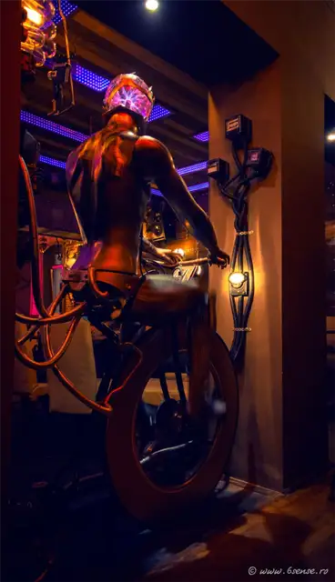 Робот Enigma Cafe and Bar со спины