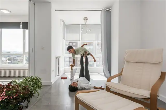 MJE House in spain гостеприимный дизайн интерьера
