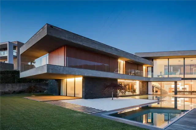 Дом Fraiao в Португалии от Trama Arquitetos - Бассейн