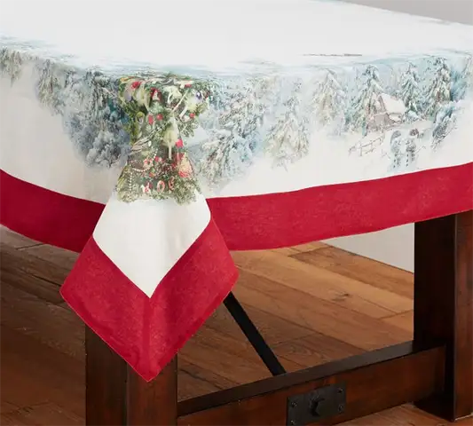 Ностальгическая скатерть pottery barn