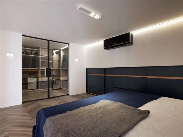 Современный дизайн интерьера от PENY HSIEH INTERIORS - гардеробная в спальне