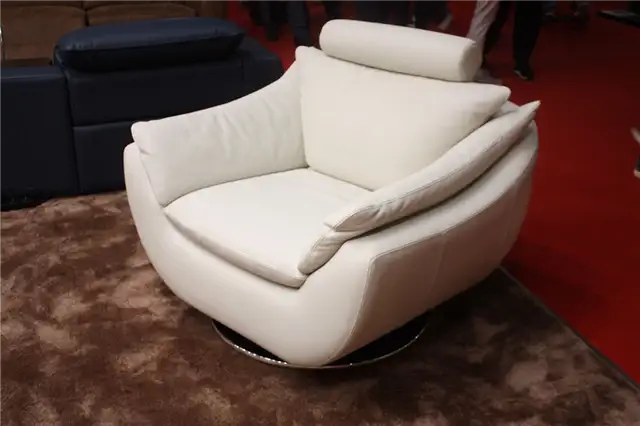 Кресло Roberti white scoop