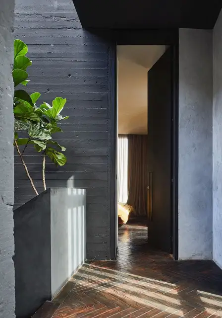 LM House - Elements Lab в Касабланке - незаконченный бетон