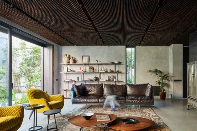 LM House - Elements Lab в Касабланке - декор гостиной
